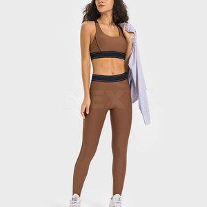 Ensemble de yoga pour femmes de haute qualité, nouvelle arrivée, dernier design, respirant, taille plus, ensemble 2 pièces - Product Image 1