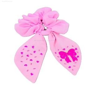 Diademas elegantes personalizadas con cuentas Scrunchies diseño de cuentas a mano para accesorios para el cabello lazo para el cabello con cuentas de semillas - Product Image 5