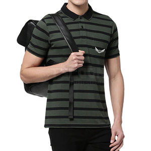 Camisetas de Polo de manga corta lisas informales de estilo personalizado para hombre, camisetas de polo de talla grande de algodón 100% a la venta - Product Image 2