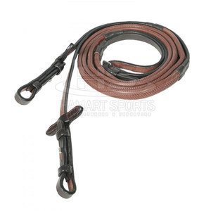 Rênes classiques d'équitation professionnelle de bonne qualité Rênes classiques de cheval Logo personnalisé Meilleure vente à bas prix - Product Image 6