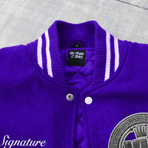 Léger élégant hommes mince col montant Baseball Bomber veste boutons vêtements de sport Lettermen avant automne imperméable coupe-vent - Product Image 4