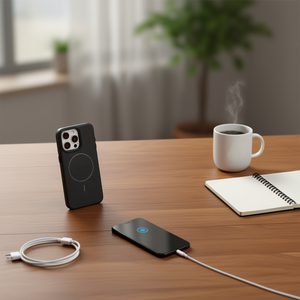 เคสโทรศัพท์มือถือ IP 13 Pro เคสป้องกันหนังเทียมผิวสัมผัสนูนด้วยแม่เหล็กเนื้อลิ้นจี่น้ำหนักเบา - Product Image 1