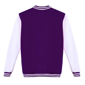 Veste universitaire personnalisée OEM en laine/polyester imprimée pour l'hiver, doublure en polyester, pour femme, grande taille, pour le basketball - Product Image 4