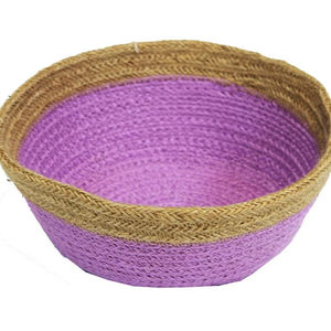 Tazón de yute de alto precio de venta, aspecto Premium, cuerda de yute Natural moderna para decoración de mesa de Hotel en el hogar, uso en venta al por mayor, Moq barato - Product Image 1