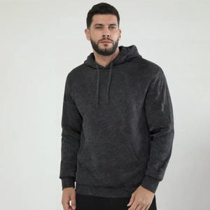 Sudadera con Capucha Extra Grande de Felpa de Algodón para Hombre, Otoño e Invierno 2026, Informal, a la Moda, Personalizada, Bordada, Lavada al Ácido, Cálida, con Cierre - Product Image 4