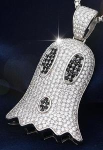 Collier Hip Hop en argent sterling 925 pendentif en diamant moissanite pendentif personnalisé - Product Image 5