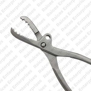 Instrumento médico ortopédico de fuente de alimentación manual del mejor fabricante y proveedor-fórceps de sujeción de hueso de acero inoxidable - Product Image 5