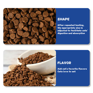 Comida profesional personalizada <span class=keywords><strong>de</strong></span> alta proteína para gatos horneada con fusión <span class=keywords><strong>de</strong></span> pollo y bacalao del Atlántico comida seca horneada para gatos - Product Image 3