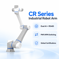 Bras de cobot articulé à 6 axes en alliage d'aluminium compatible Gripper pour l'automatisation flexible de l'assemblage industriel et le travail sur ligne de production