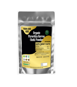 Poudre biologique de haute qualité Picrorhiza Kurroa Kutki directement de la poudre d'extrait d'herbe cultivée à l'état sauvage d'Inde - Product Image 1