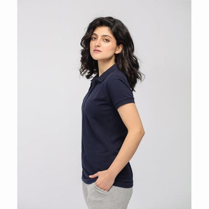 Vente en gros de chemises pour femmes de haute qualité anti-transpiration brodées sur mesure, polo de golf extensible UPF40 + anti-odeur respirant à séchage rapide - Product Image 1