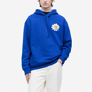 Sweat à capuche respirant pour hommes High Street personnalisé motif solide sérigraphié pour l'hiver en tissu polaire confortable - Product Image 1