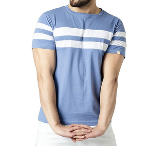 Men T Shirt Men Customized Breathable <b>Round</b> Neck Cotton Spandex Fitness custom design Sports Men T Shirt - Product Image 5