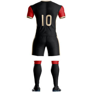 Uniforme de Fútbol de Alto Impacto, Impresión por Sublimación de Primera Calidad, Mejor Precio, Logotipo Personalizable, Servicio OEM, Opciones de Marca Privada - Product Image 3