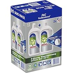Detergente Líquido para Ropa Ariel Profesional 3.85 Litros 2 x 70 Lavados - Product Image 1