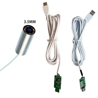 Capteur endoscopique personnalisé OV9734 Module de caméra endoscope médical USB compact de longueur 7mm avec carte PCB 140DFOV pour ORL