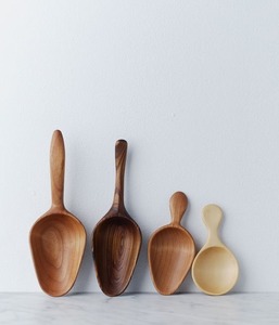 Ensemble de couverts en bois écologiques minimalistes pour le service de mariage, la cuisine et les cadeaux - Product Image 1