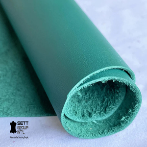 OEM 100% Genuine Full Grain Mint Color Leather Goods & Craft <b>Tooling</b> LEATHER-Thickness 0.7-1.8 MM Leather Hide Sales, Upholstery - Product Image 1