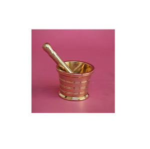 Mortero y mortero de latón y precio barato de tamaño personalizado y uso hecho a mano con producto de venta - Product Image 5