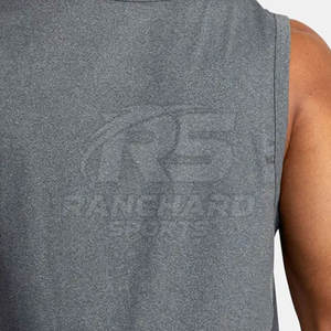 Camiseta sin Mangas de Algodón para Hombre, Camiseta Deportiva de Verano para Hombre, Camiseta Ajustada para Gimnasio - Product Image 4