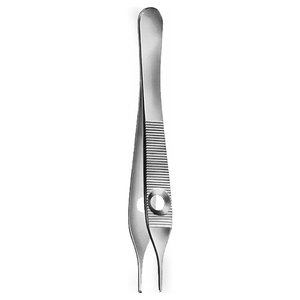 Fórceps de tejido ADSON profesional dientes rectos delicados 1x2 120 mm 4,34 "fórceps de bayoneta fórceps médicos Adson - Product Image 3