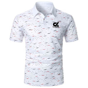 Polos de algodón de talla grande de alta calidad para hombre, camisas polo informales lisas personalizadas de estilo moderno, éxito de ventas - Product Image 1