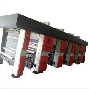 Automatic <b>Rotogravure</b> <b>Printing</b> <b>Machine</b> 5 Colour High-Speed Model with 500mm Heating System Electronic Web Guide Mohindra - Product Image 1