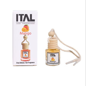 Ambientador de Coche de Vidrio con Clip para Ventilación, 8ml, con Aroma a Lavanda y Diseño Moderno - Product Image 1