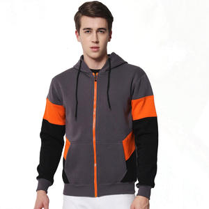 Sweat-shirt à capuche zippé pour homme de qualité supérieure, en molleton, avec cordon de serrage, coupe ample, décontracté, streetwear, vêtements d'hiver - Product Image 1