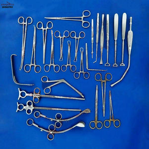 ชุดเครื่องมือผ่าตัดผ่าเปิดหน้าท้องสแตนเลสแบบกำหนดเอง 50 ชิ้น คุณภาพสูง ใช้ซ้ำได้ ใช้งานด้วยมือ - Product Image 1