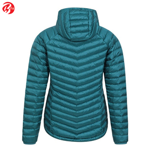 Custom New Fashion Winter Outdoor Thickened Long Sleeve Breathable Puffer Down Jacket OEM Custom Plain Padded Jacket Plus Size - Product Image 3
