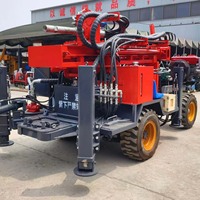 Foreuse hydraulique rotative pour puits d'eau, robuste, profondeur maximale 200 m |   Pompe à engrenages mobile à moteur diesel, facile à utiliser, pour usage domestique
