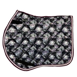 Whole <b>Sale</b> Trendy Galaxy Custom Logo Equestrian Horse Riding Saddle Pads <b>Jumping</b> and Dressage Saddle Pad <b>for</b> Stable Use - Product Image 4