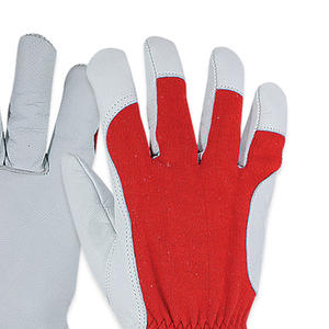 Vente en gros de gants de sécurité de haute qualité en cuir certifié résistant aux coupures avec protection de la prise en main disponible dans les tailles - Product Image 4