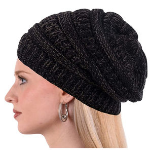 หมวกบีนนี่สำหรับทั้งชายและหญิงระบายอากาศได้ดีกันน้ำคออบอุ่นฤดูใบไม้ร่วงฤดูหนาว - Product Image 5
