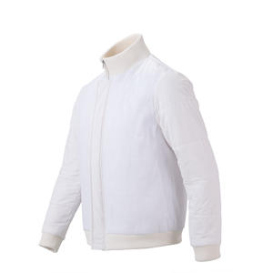 Veste blanche personnalisée avec votre logo Veste Manteau Fibre optique Technique Veste de luxe pour hommes en plusieurs couleurs - Product Image 2