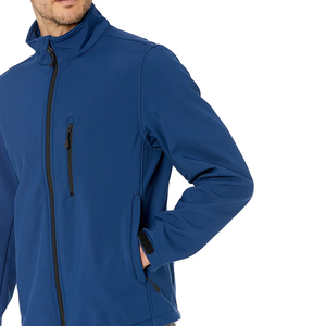 Veste en Softshell Unisexe de Haute Qualité, Fabriquée sur Mesure, Col Montant, Imperméable, à Capuche, en Tissu Canvas d'Hiver, Logo Personnalisable - Product Image 5
