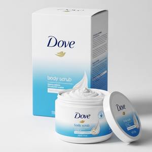Dove Body Scrub Daily Use Exfoliating Body Cream Hydrating Soft Skin Doux Care Produit de beauté pour toutes les peaux - Product Image 1