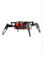 Robot araña biomimético de cuatro patas, Kit de montaje DIY de programación STEM para adolescentes, fabricante de educación