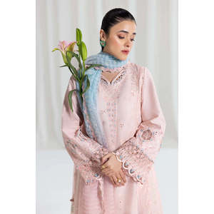 ชุดเสื้อผ้าชาวซีเรียล (Shalwar Kameez) # # # # อเลซ่า # # # # คอลเลกชันวันอีดสุดหรู # # # # 2025 # # # # เย็บติดกันแล้ว # # # # ฝ้าย # # # # วาดด้วยมือ - Product Image 5