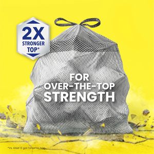 Bolsas de Basura para Cocina Glad ForceFlex MaxStrength, 20 Galones, Aroma Fresco y Limpio Febreze, 80 Unidades - Product Image 4