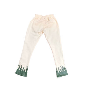 Venta al por mayor de ropa de hombre Pantalones de chándal acampanados French Terry 100% algodón impresión personalizada pantalones de chándal acampanados, pantalones de hombre - Product Image 5