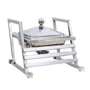 Stainless Steel Chafing Dish Shiny Polished <b>Catering</b> Accessories Chafing Dish Food Equipment Chafing Dish With Designer Stand - Product Image 3