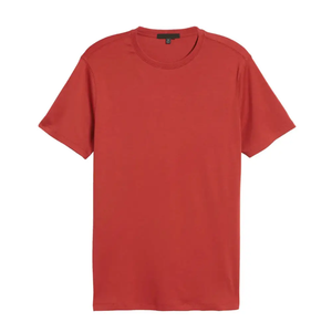 Camiseta Urbana de Algodón para Hombre, Estilo Casual, Manga Corta, Corte Holgado, Uso Diario, Moda de Verano, Cómoda, OEM ODM - Product Image 1