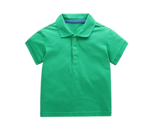 เสื้อโปโลผ้าฝ้ายสำหรับเด็กเสื้อ100% โปโลสำหรับใส่ตีกอล์ฟเสื้อคอตตอนแขนสั้นสำหรับฤดูร้อน - Product Image 4