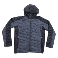 Vente en gros Dernier design Nouveau coupe-vent décontracté pour extérieur rembourré coton chaud pour l'hiver avec logo personnalisé Veste d'hiver rembourrée