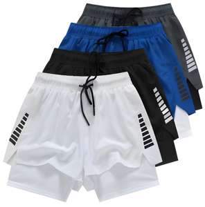 กางเกงขาสั้นผู้ชายแบบลำลองคุณภาพสูงน้ำหนักเบาระบายอากาศได้ดีแห้งเร็ว - Product Image 1