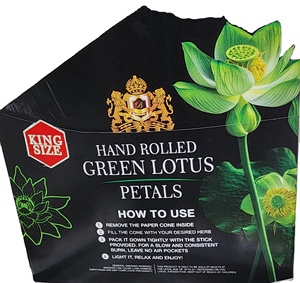 Lotus Rolls Cones en busca de socios de canal Rollos Puntas de vidrio y puntas de madera conos de loto enrollados a mano Suministro a granel Posee su marca - Product Image 6