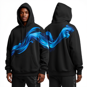 Sudadera con Capucha Estampada Personalizada de Algodón Pesado, Estilo Oversize, Ropa Casual Premium, Fabricante OEM - ¡Gran Venta! - Product Image 3