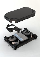 Système de récupération de chaleur (HRV) BSK Ventilation NOTUS Slim, industriel, résidentiel, commercial, AC 230V, débit d'air 400m³/h, R-410A